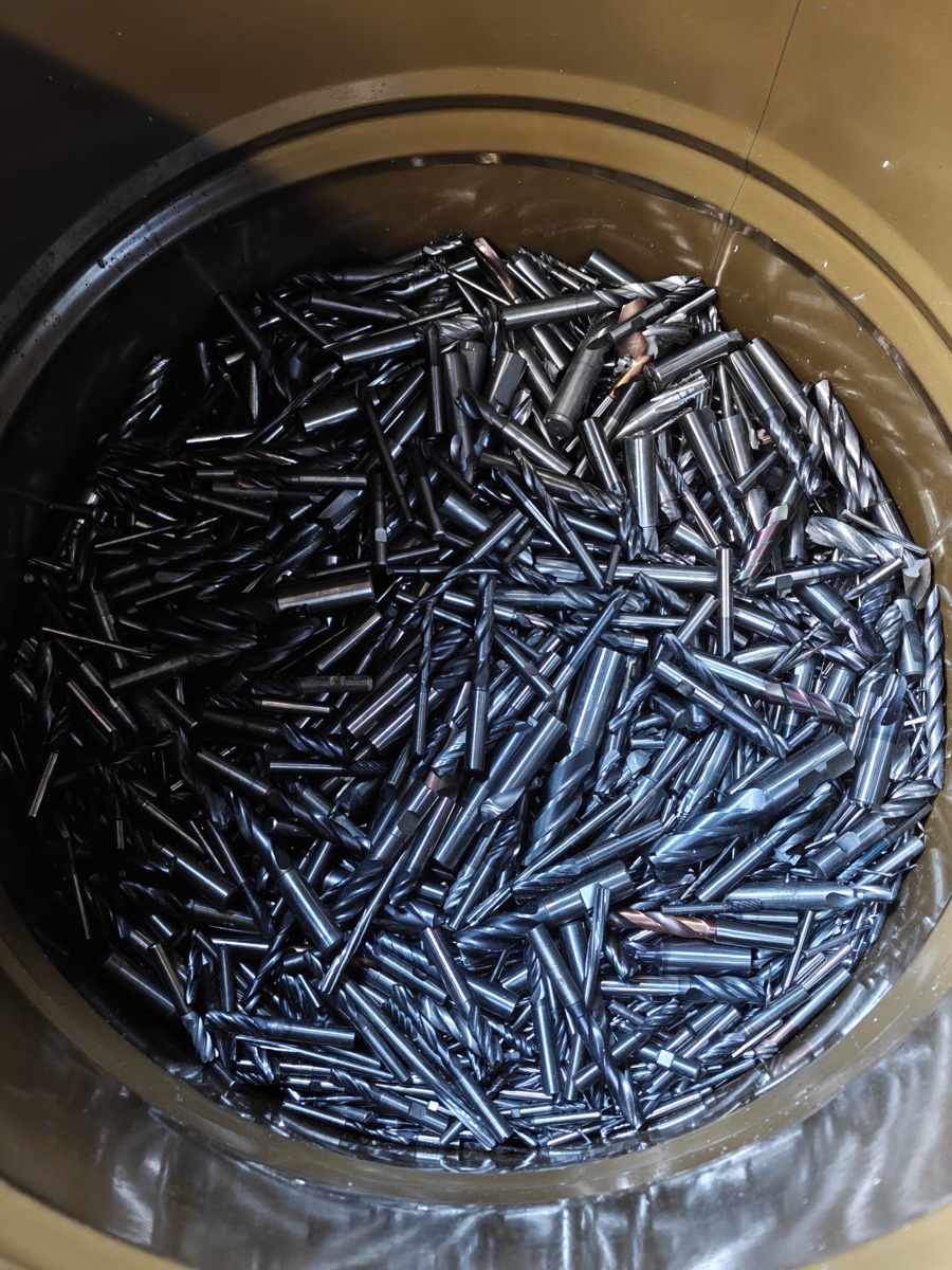 High volume carbide drills barrel scrap Thailand