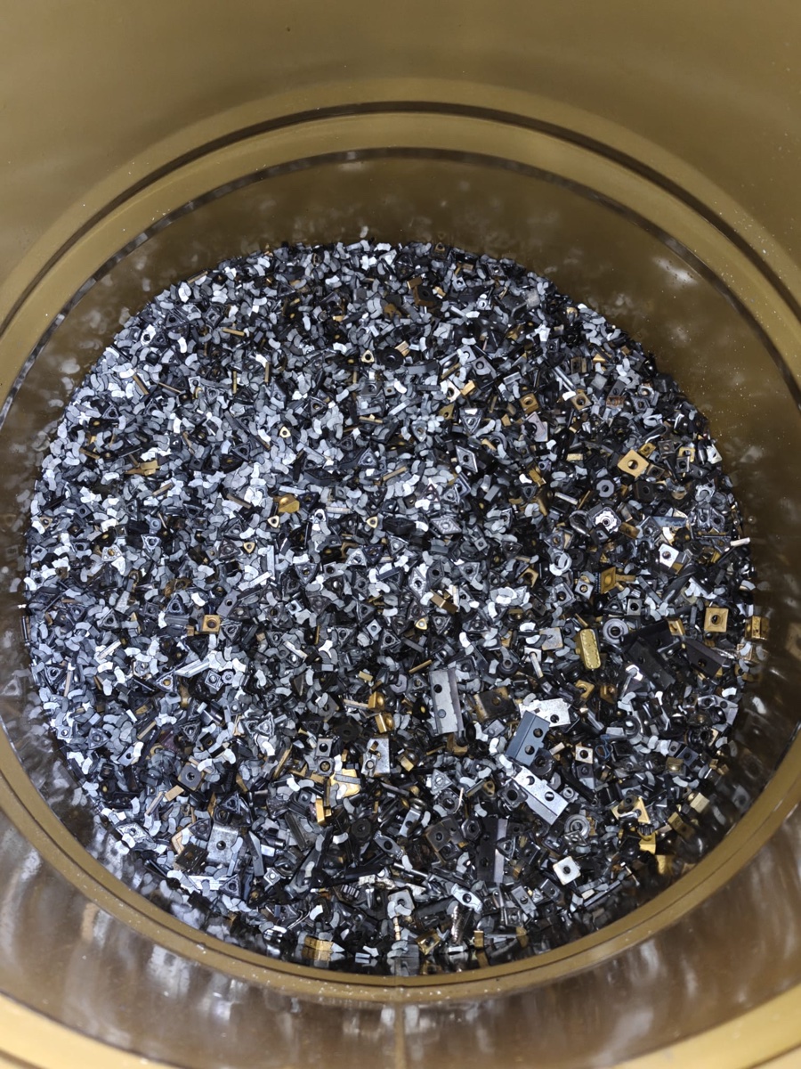 Mixed carbide scrap fragments Thailand